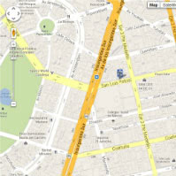 Mapa para llegar a Biocyber